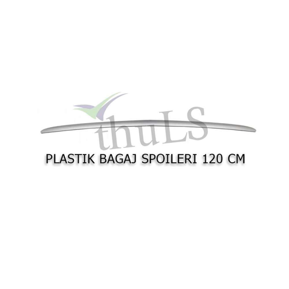3M PLASTİK SPOILER SAL.GRİ 120 CM.