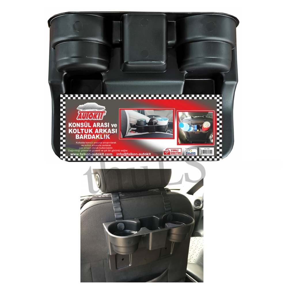 AUTOKIT KOLTUK ARKASI BARDAKLIK ORGANİZER -894