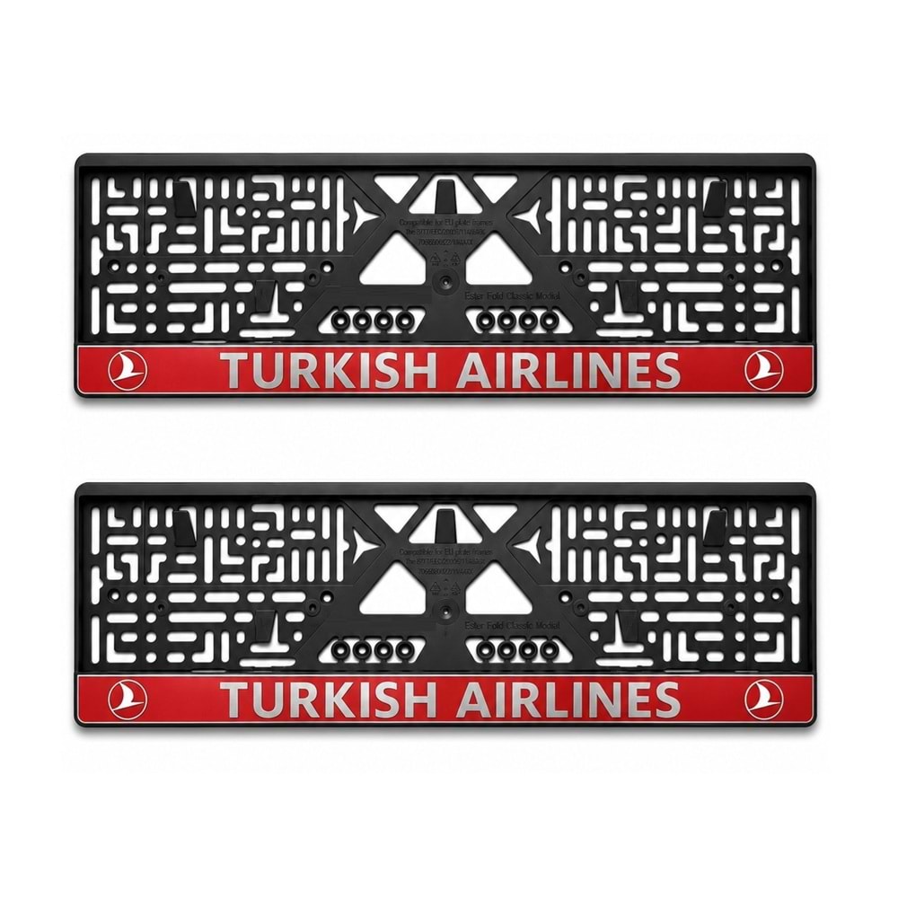PLAKALIK 2Lİ THY YAZILI