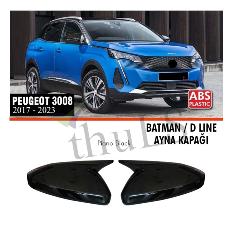 PEUGEOT 3008 2017-2023 BATMAN AYNA KAPAĞI