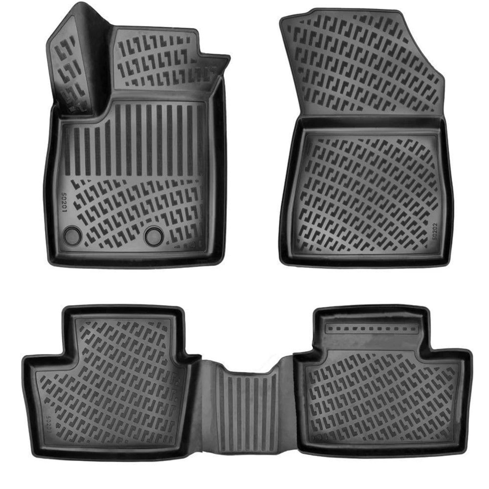 RENAULT AUSTRAL MILD HIBRIT 2023- 3D PASPAS SİYAH