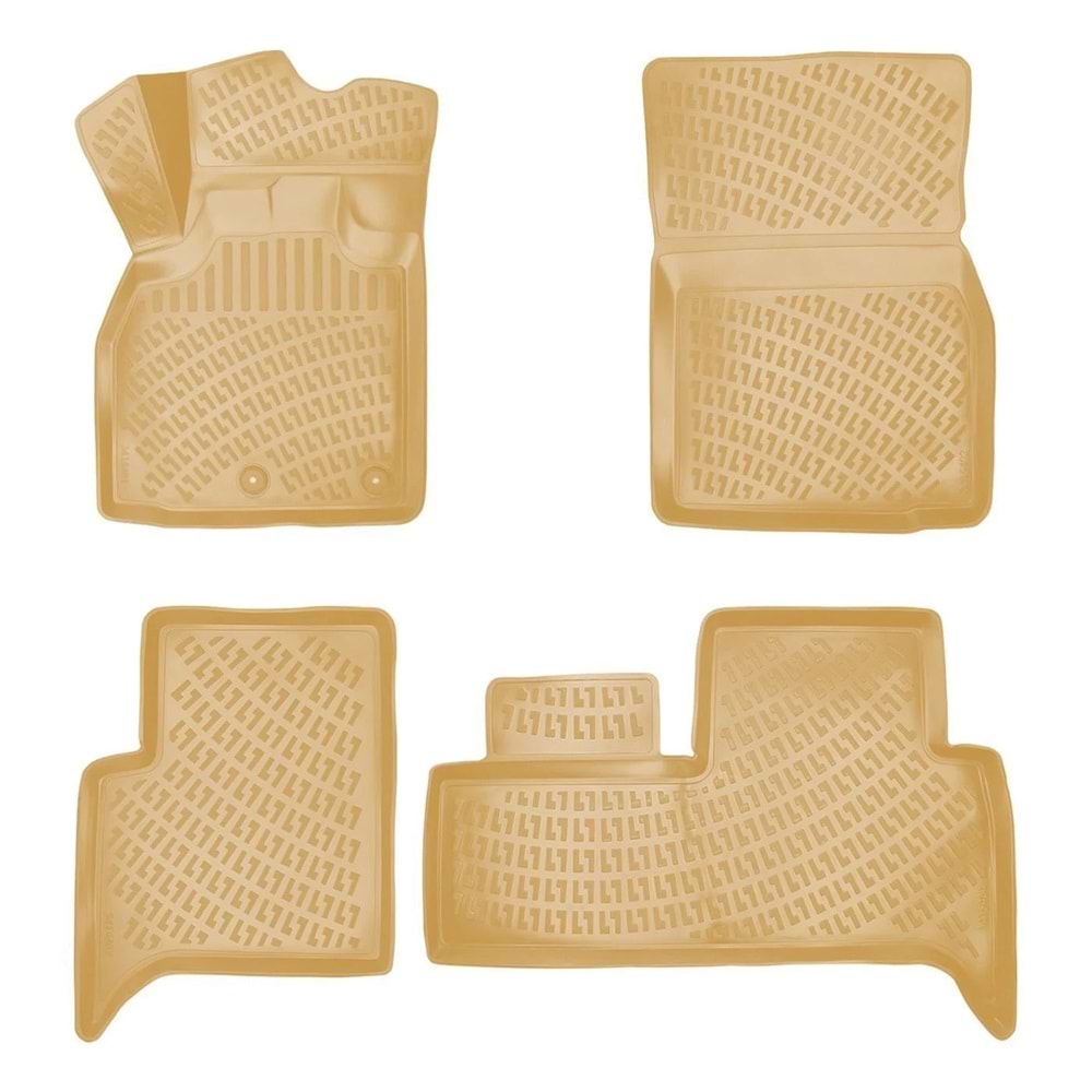 RENAULT SCENIC 2009- 3D PASPAS BEJ