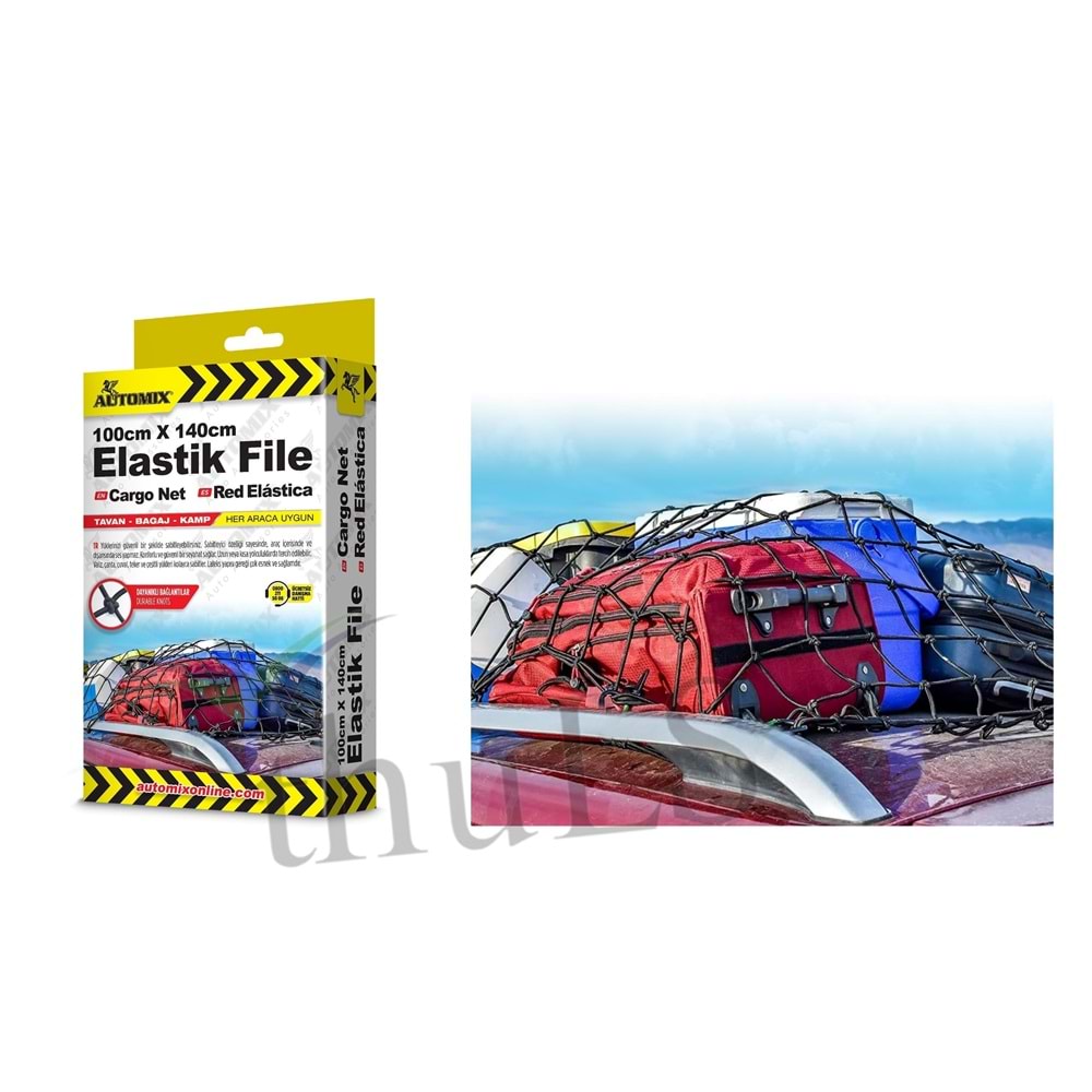AUTOMIX BAGAJ FİLESİ 100X140 CM. ELASTİK -603