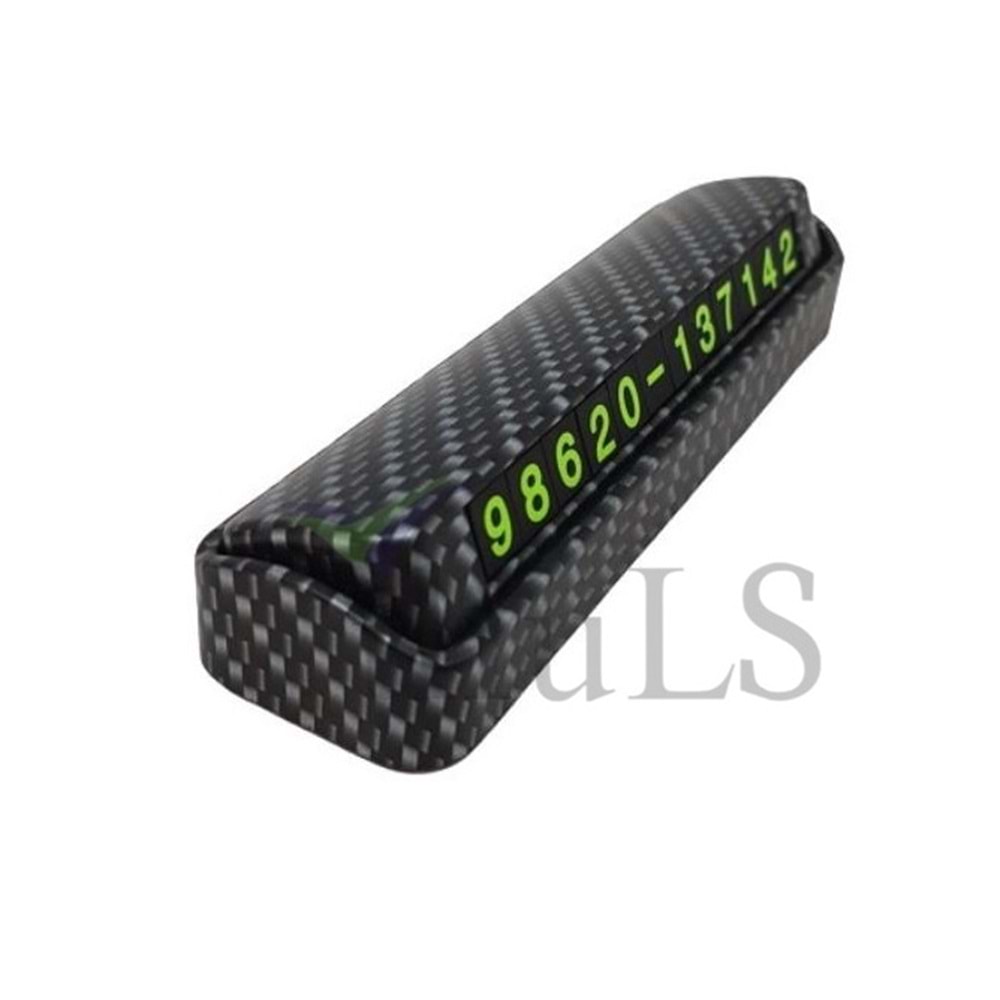 NUMARATİK KAPAKLI KARBON DESENLİ YD-