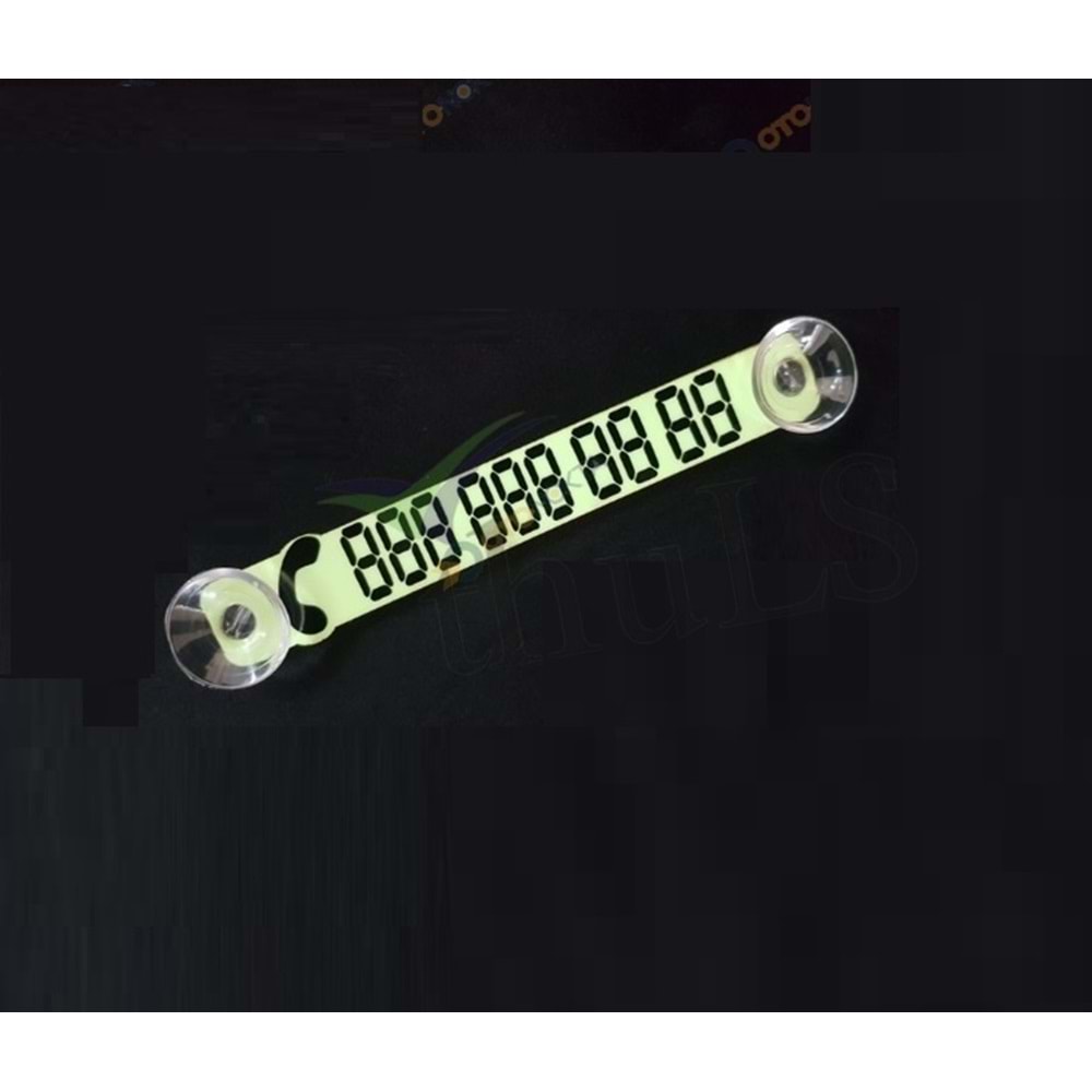 NUMARATİK PARKTEL FOSFORLU VANTUZLU -915