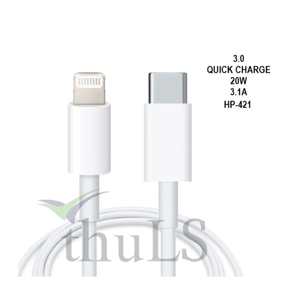 HEPU TYPE-C-I PHONE -421 ŞARJ KABLOSU