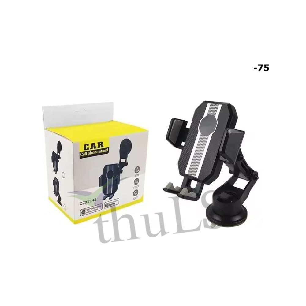 TELEFONLUK -75 VANTUZLU SIKIŞTIRMALI KARBONLU SİYAH