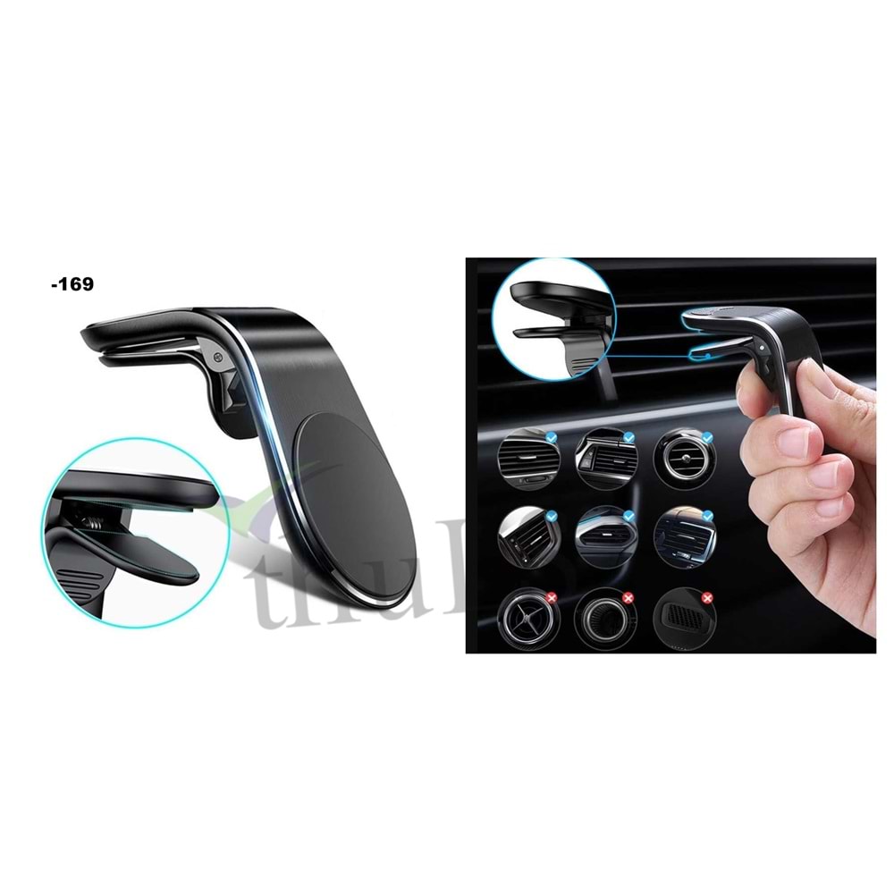 TELEFONLUK -169 PETEĞE GEÇME MIKNATISLI SİYAH