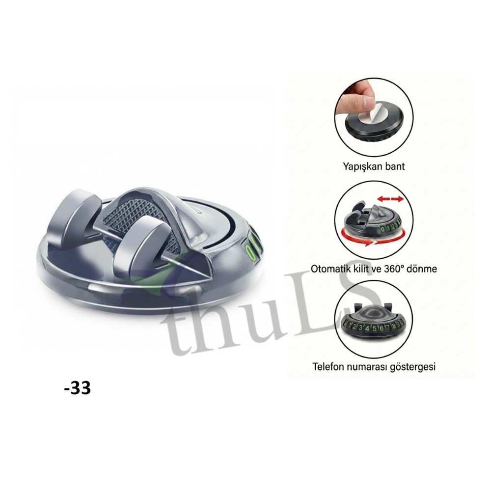 TELEFONLUK -33 NUMARATİKLİ SİYAH