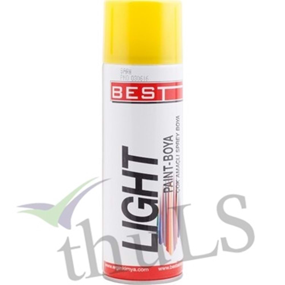 BEST LIGHT SPREY BOYA 250 ML. SARI