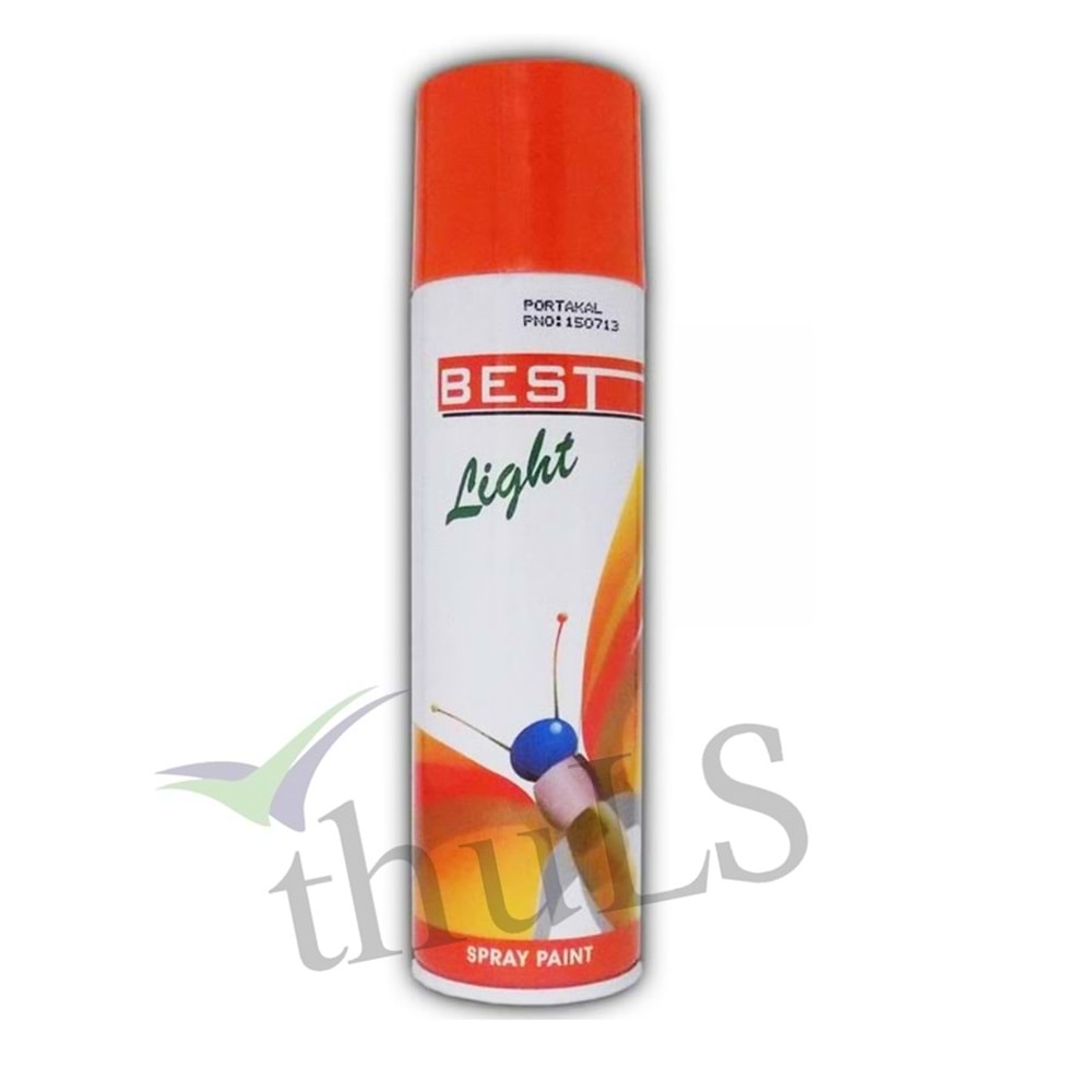 BEST LIGHT SPREY BOYA 250 ML. TURUNCU