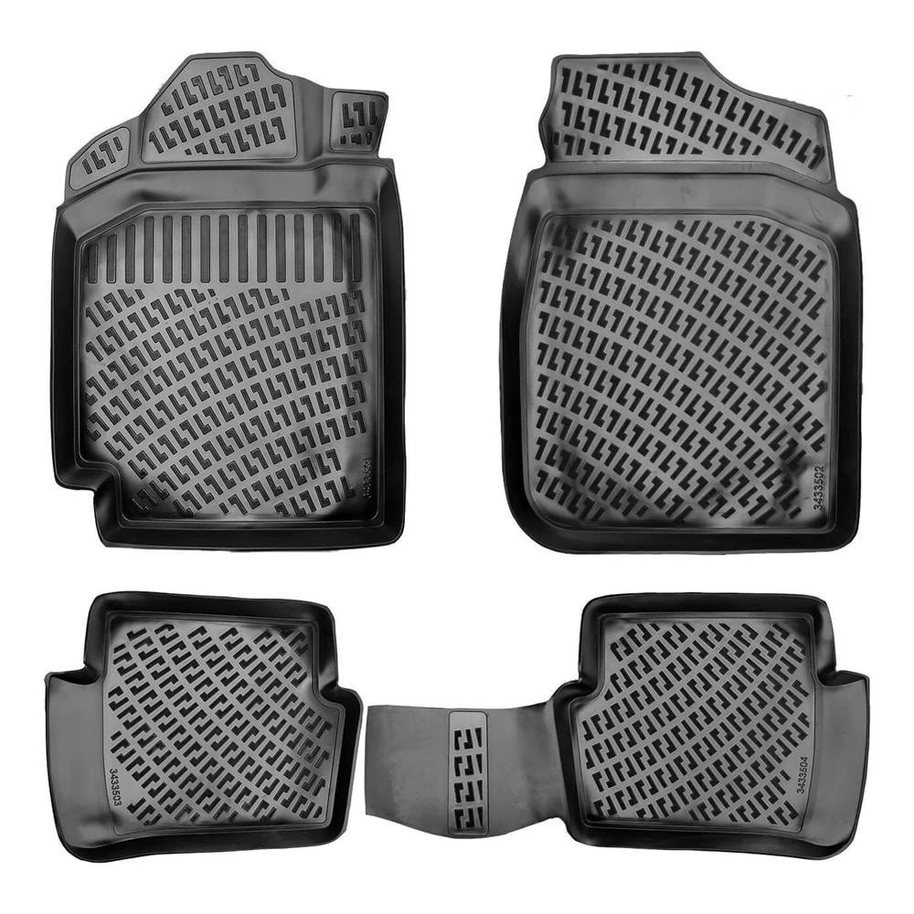 TOYOTA COROLLA 1999-2001 3D PASPAS SİYAH