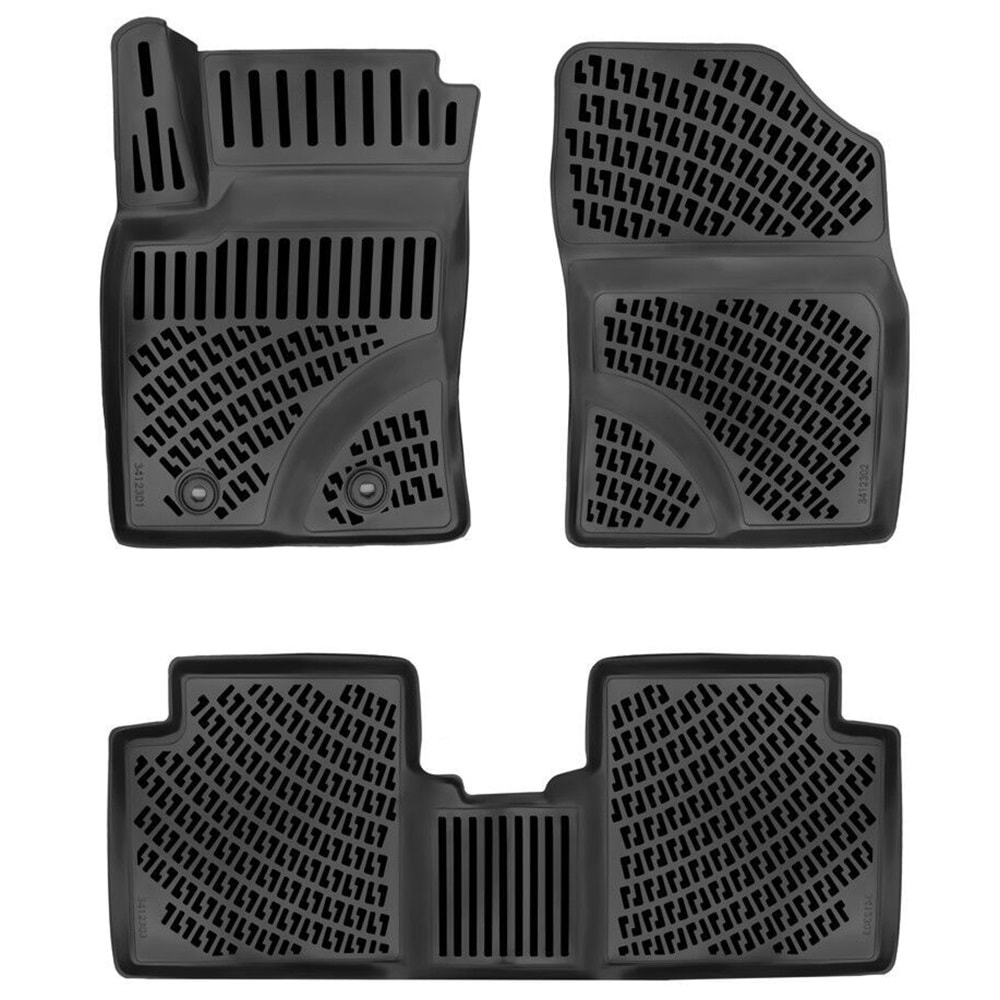 TOYOTA AVENSIS 2009- 3D PASPAS SİYAH