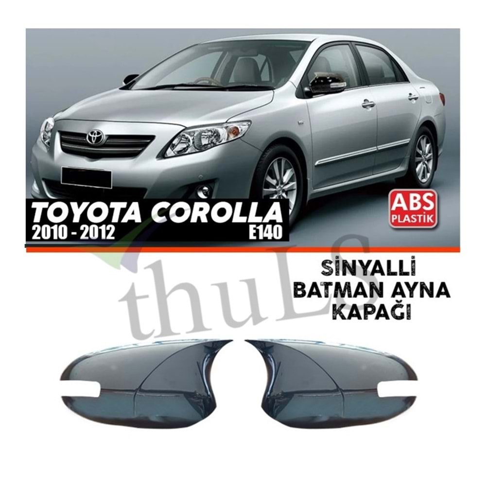 TOYOTA COROLLA 2010-2012 SİNYALLİ BATMAN AYNA KAPAĞI