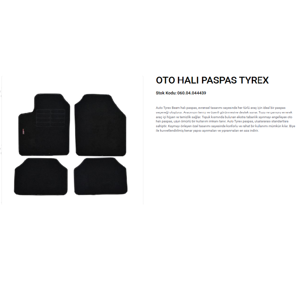 UNIVERSAL HALI PASPAS ZİFTLİ XLARGE