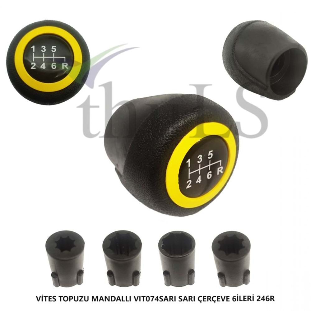 VİTES TOPUZU MAN.-74 6R SAĞ ALT SARI ÇERÇEVE