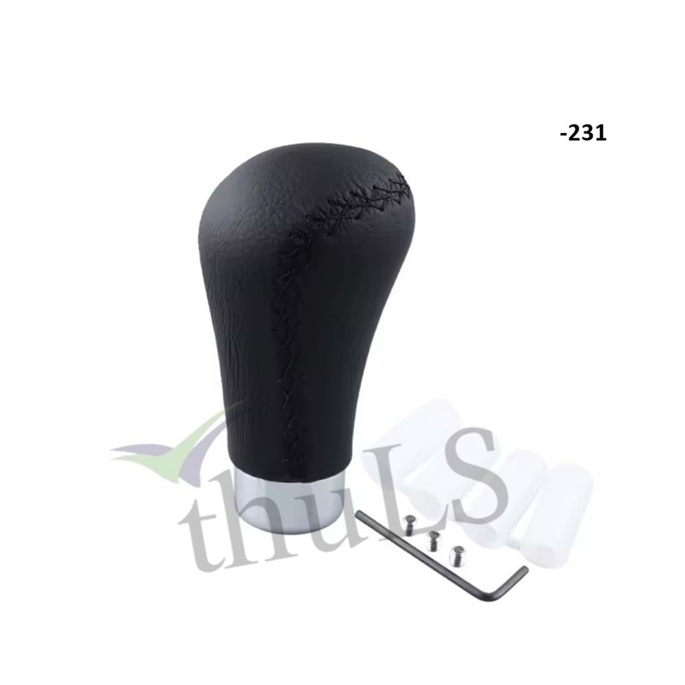 VİTES TOPUZU -231 LÜKS MODEL SİYAH SİYAH DİKİŞLİ