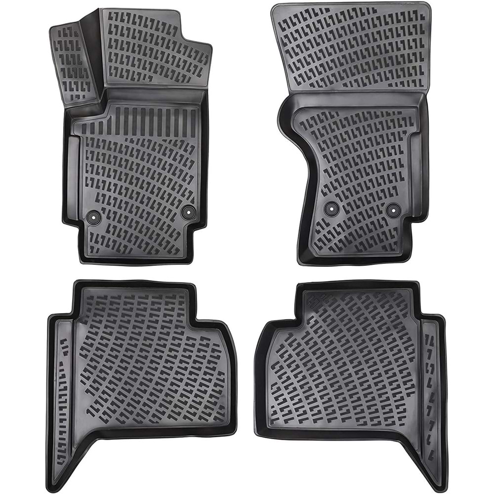 VW AMAROK 2010-2022 3D PASPAS SİYAH