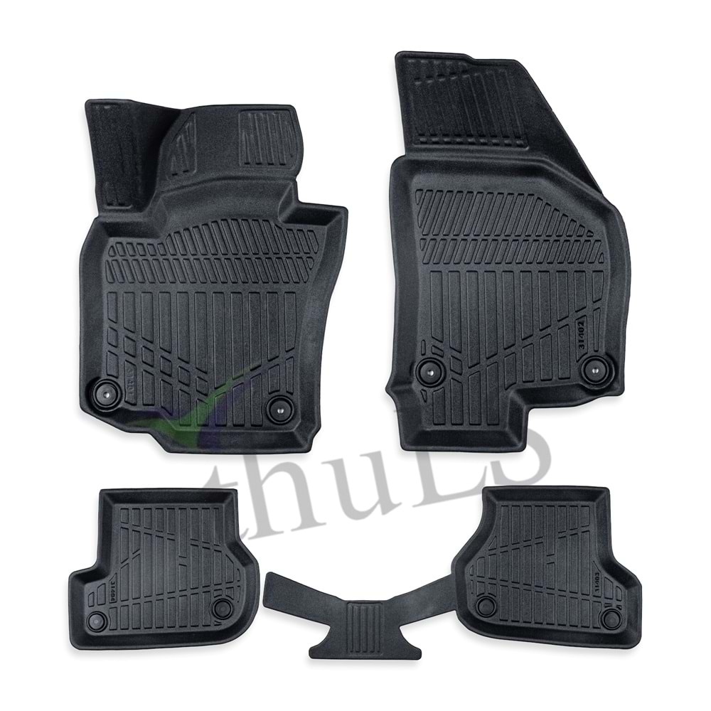 VW GOLF 6 2008-2012 5D PASPAS SİYAH