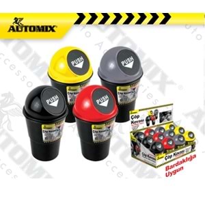 AUTOMIX ÇÖP KUTUSU BARDAKLIK TİP