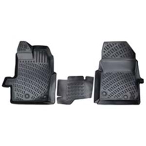 FORD CUSTOM 2012-2021 3D PASPAS SİYAH (KAPALI KASA )