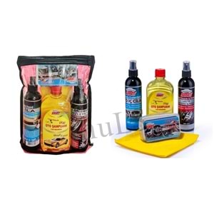 AUTOKIT ARAÇ İÇ BAKIM SETİ 5 PARÇA