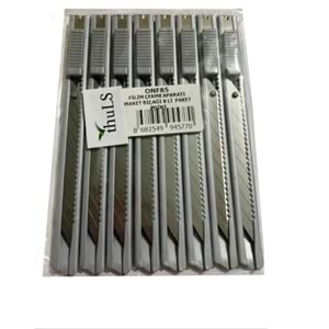 FİLM ÇEKME APR. MAKET BIÇAĞI 8Lİ PAKET