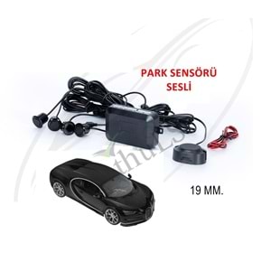 PARK SENSÖRÜ -50 19 MM. SESLİ SİYAH