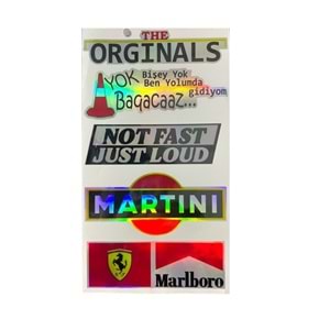 HOLOGRAM STICKER BÜYÜK THE ORGINALS