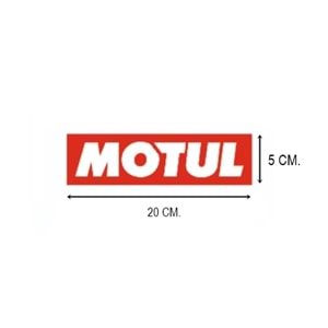 MOTUL STICKER BÜYÜK BOY