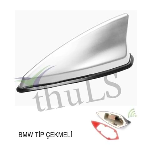 BALİNA ANTEN BMW TİP CONTALI -135 GRİ