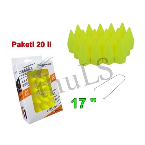 BİJON KAPAĞI 20Lİ SİVRİ 17