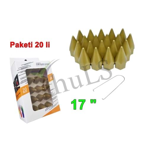 BİJON KAPAĞI 20Lİ SİVRİ 17