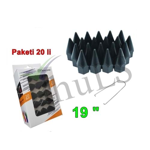 BİJON KAPAĞI 20Lİ SİVRİ 19