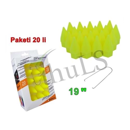 BİJON KAPAĞI 20Lİ SİVRİ 19