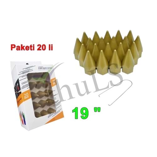 BİJON KAPAĞI 20Lİ SİVRİ 19