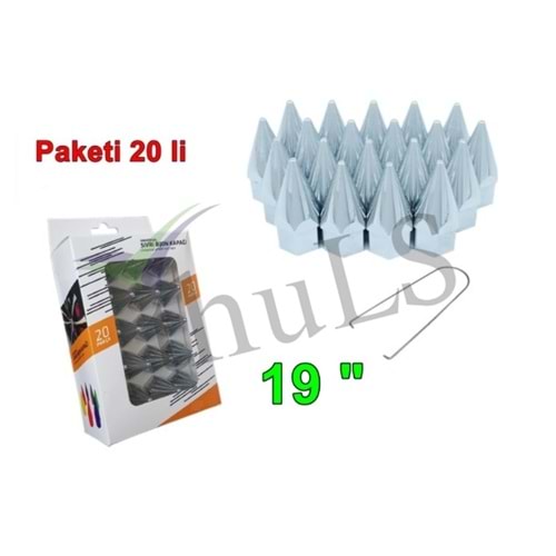 BİJON KAPAĞI 20Lİ SİVRİ 19