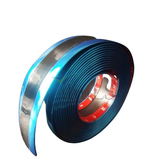 KAPI EŞİĞİ EZLİP MAVİ-SİYAH 5 CM.X 5 MT.