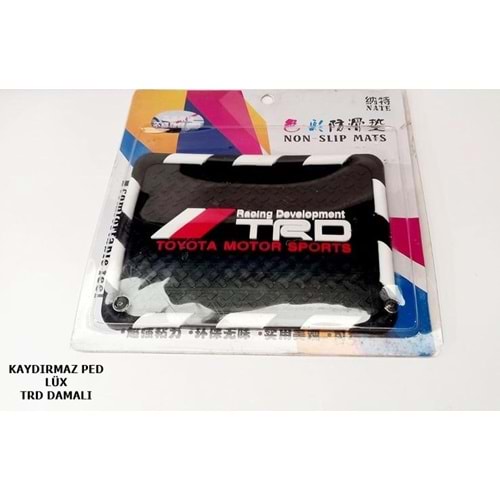 KAYDIRMAZ PED LÜX -118 TRD BEYAZ YAZILI DAMALI