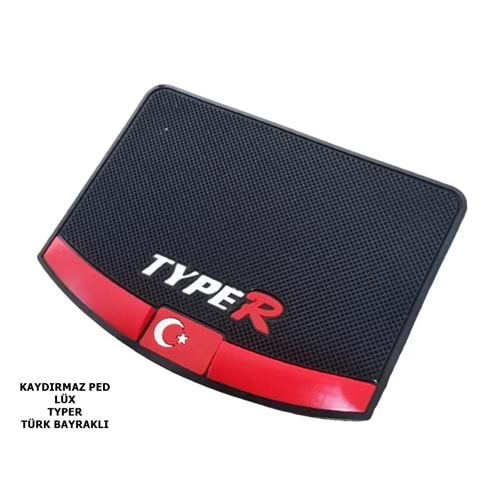 KAYDIRMAZ PED LÜX -286 TYPER TÜRK BAYRAKLI