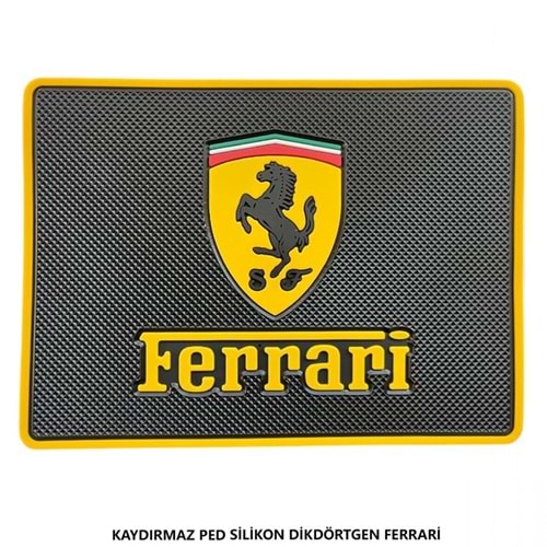 KAYDIRMAZ PED SİLİKON FERRARİ