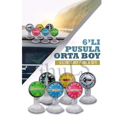 PUSULA ORTA BOY 6LI PAKET