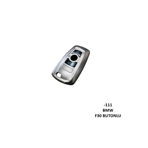 SİLİKON ANAHTAR KABI GRİ PNT-111 (BMW F30 BUTONLU)