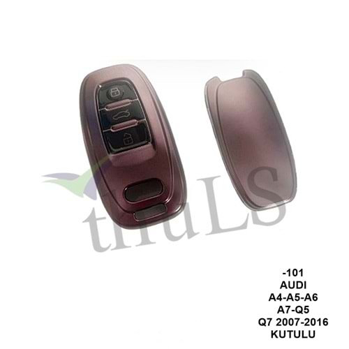 BRONZ ANAHTAR KILIFI KUTULU -101 AUDI A4,A5,A6,A7,Q5,Q7 2007-2016