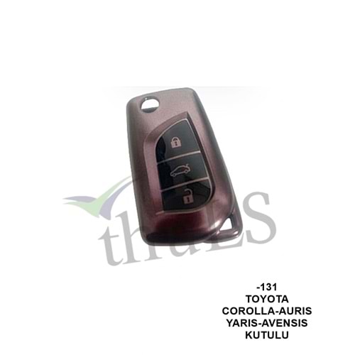 BRONZ ANAHTAR KILIFI KUTULU -131 TOYOTA COROLLA,AURIS,YARIS,AVENSIS