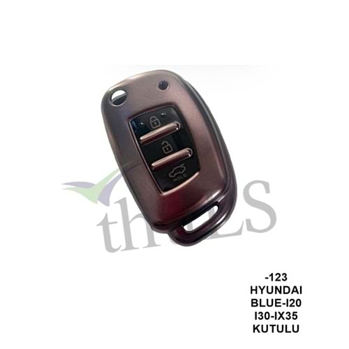 BRONZ ANAHTAR KILIFI KUTULU -123 HYUNDAI BLUE,I20,I30,IX35