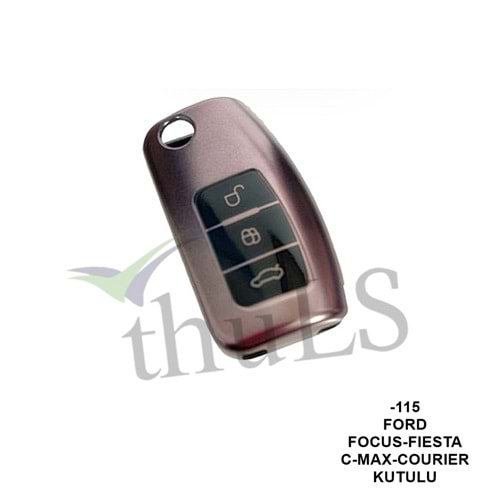 BRONZ ANAHTAR KILIFI KUTULU -115 FORD FOCUS,C-MAX,FIESTA,COURIER