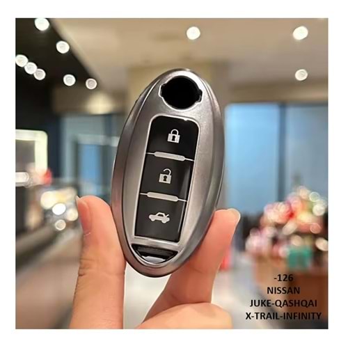 SİLİKON ANAH.KABI GRİ PNT-126 (NISSAN JUKE-QASHQAI-XTRAIL)