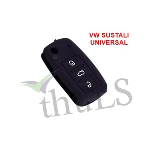 SİYAH ANAHTAR KILIFI POŞETLİ PNT-04 -52 VW UNIVERSAL