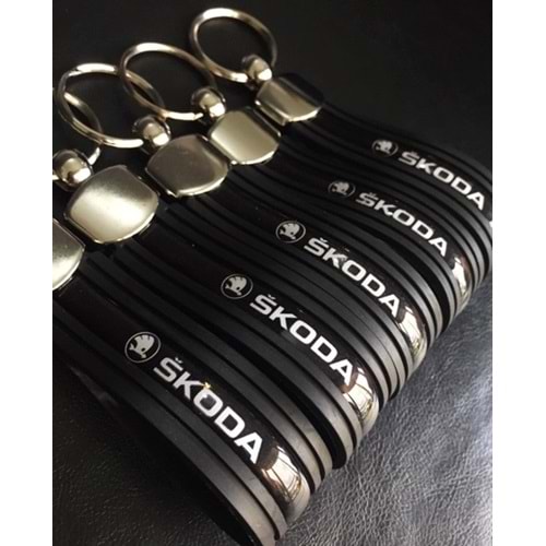 ANAHTARLIK SİLİKON 5Lİ PAKET SKODA